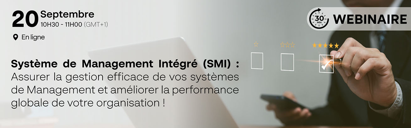 Webinaire Flash : Système de Management Intégré (SMI)